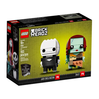 LEGO® BrickHeadz 41630 Jack Skellington &amp; Sally - (เลโก้ใหม่ ของแท้ 💯% กล่องสวย พร้อมส่ง)