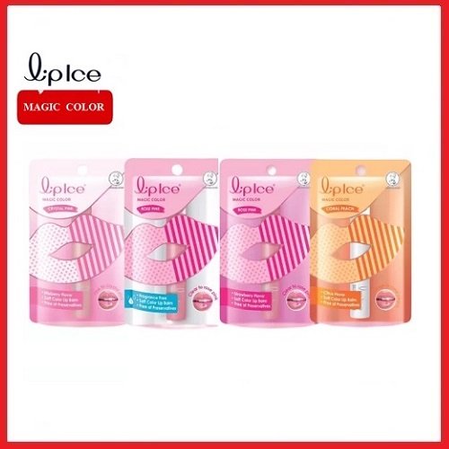 Mentholatum Lip Ice Magic Color เมนโทลาทั่ม ลิปไอซ์ เมจิค คัลเลอร์