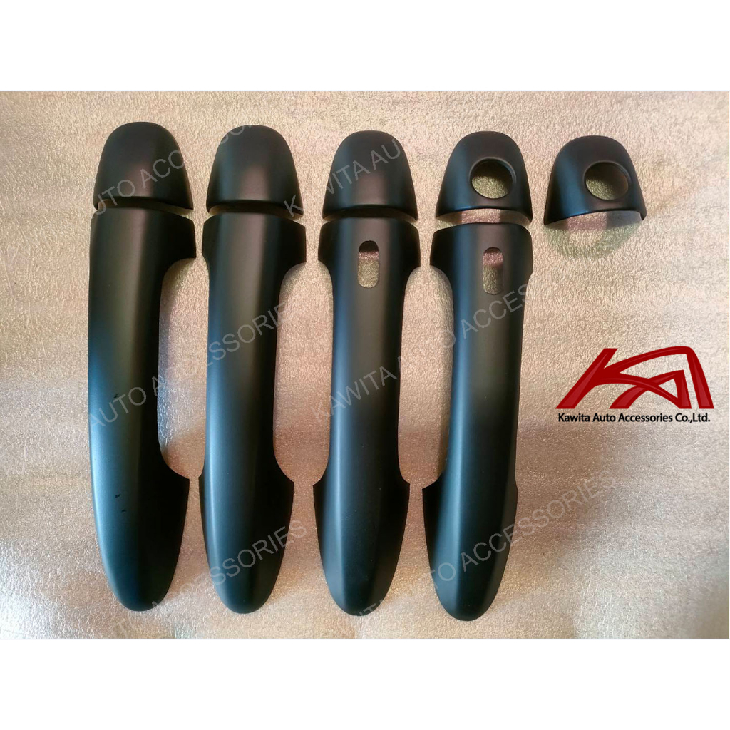 Door Handle Cover ครอบมือดึง TOYOTA REVO 2015-2024 สีดำด้าน | Shopee ...