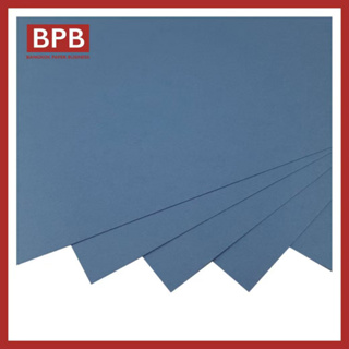 กระดาษการ์ดสี A4 สีฟ้าคราม- BP-Azul Noche ความหนา 180 แกรม บรรจุ 100 แผ่นต่อห่อ แบรนด์เรนโบว์
