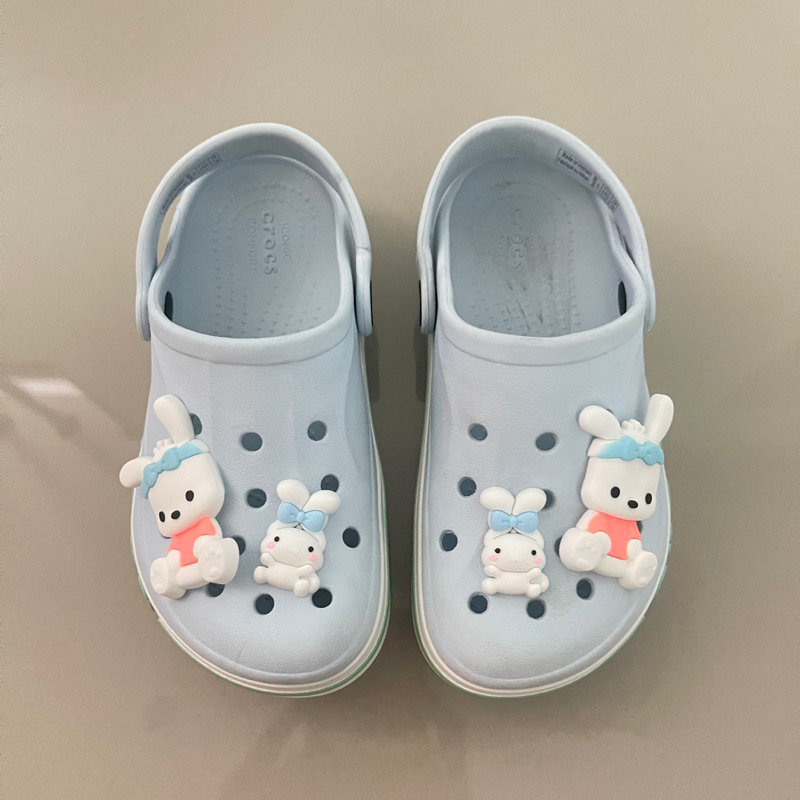 crocs-รองเท้าเด็กมือสองของแท้-พร้อมส่ง-c11