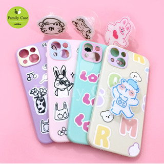 เคสมือถือ I7+ / I13  นิ่ม TPU กันเลนส์กล้องพิมพ์ลายการ์ตูน ฟรี Griptok