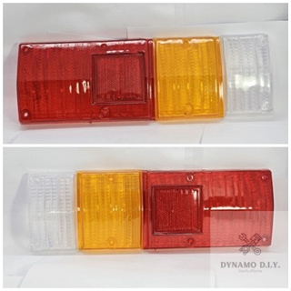ฝาไฟท้าย Isuzu Elf S250 1ชุด (มี 3สี แดง ส้ม ขาว) สำหรับ 1 ข้าง ใส่ได้ทั้งข้างซ้ายและขวา (ขนาดประมาณ 31x10 cm)