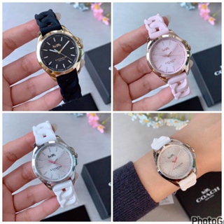 ภาพหน้าปกสินค้า✴️ แท้ 💯% COACH WOMEN MADDY RUBBER WATCH ซึ่งคุณอาจชอบสินค้านี้