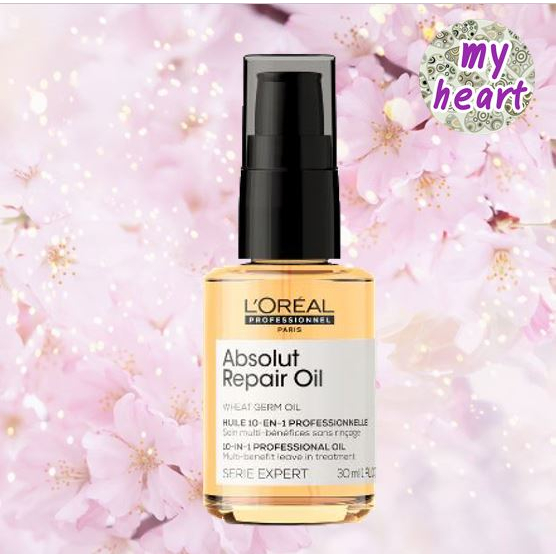 Loreal Absolut Repair Oil 30 ml ออยล์สำหรับผมแห้งเสีย Shopee Thailand