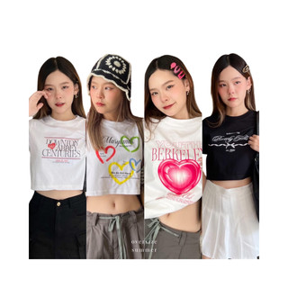 โปรโมชั่น : ลด 15% โค้ดช้อปปี้ JUNOVSMRoversize summerพร้อมส่ง New in เสื้อยืดเสื้อครอป Athletic Girl ⚾️⚾️