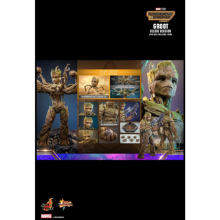 พรีออเดอร์ HOT TOYS MMS707 GUARDIANS OF THE GALAXY VOL. 3 GROOT (DELUXE VERSION) 1/6TH SCALE COLLECTIBLE FIGURE