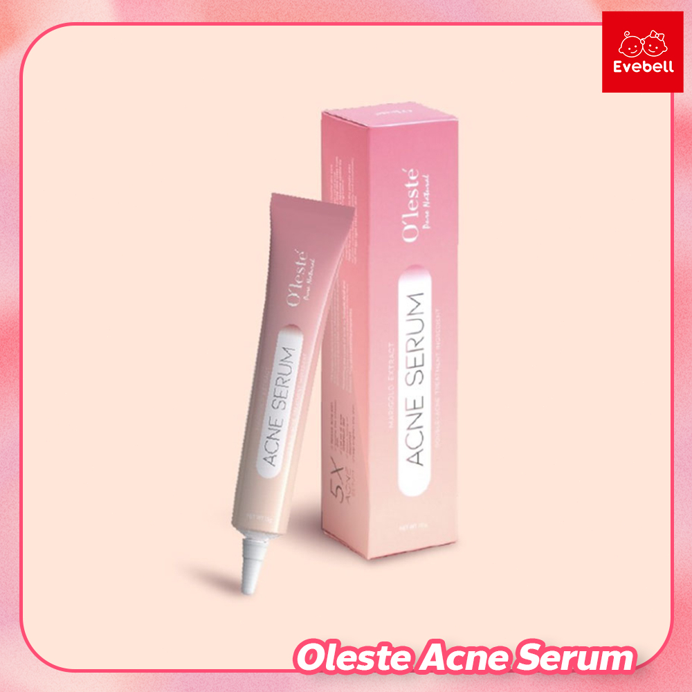 เจลแต้มสิว-เหมาะกับผิวแพ้ง่าย-ลดอักเสบ-สิวอุดตัน-รอยสิว-oleste-acne-serum