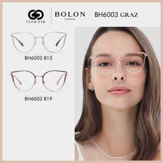 BOLON กรอบแว่นสายตา โบลอน รุ่น GRAZ BH6003 ทรง Cateye [FW22ของแท้ มีประกัน]