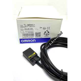 Omron TL-W5MC1  proximity switch 3 สาย ระยะจับ 5มิล ชนิด NPN NO แหล่งจ่าย 12-24VDC ของใหม่ สินค้าออกบิลได้