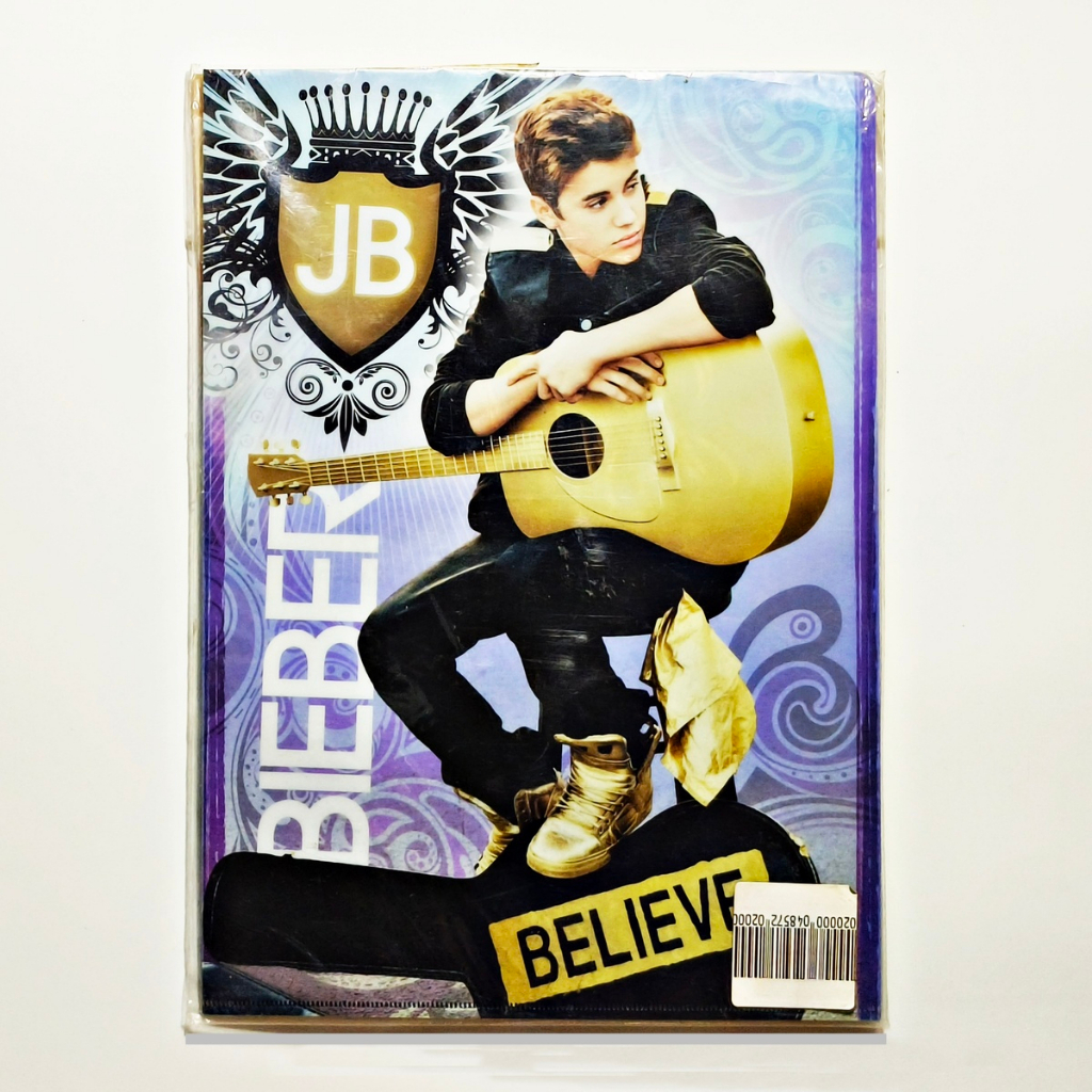 justin-bieber-believe-notebook-folder-badge-สินค้า-limited