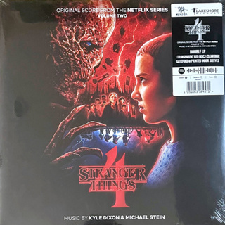 Stranger Things 4 V.2 - Original Score From The Netflix Series(Clear &amp; Transparent Red Vinyl)