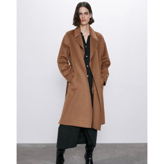 Zara Belted Coat size S (ราคาเต็ม 4,490 บาท)