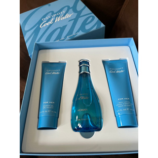 ของแท้ DAVIDOFFซื้อจาก เซ็นทรัล  set น้ำหอม DAVIDOFF Cool Water Woman 100 ml