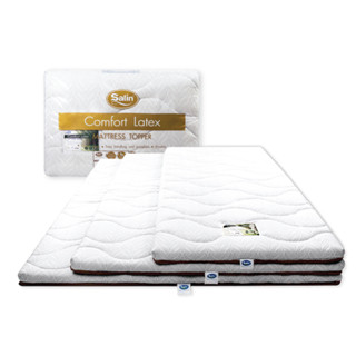 โปรโมชั่น : Satin Heritage ที่นอนยางพารา Topper Comfort Latex หนา 2 นิ้ว สีขาว ยางพาราแท้100%