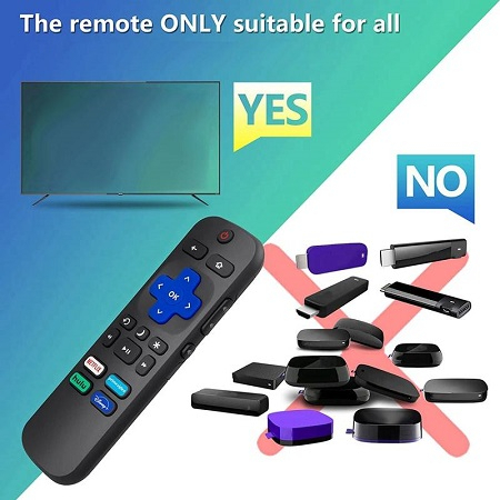 รีโมท-roku-tv-tcl-roku-hisense-roku-sharp-roku-for-tv-only