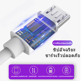 สายชาร์จ XIAOMI Micro USB สายชาร์จเสียวมี่ Xiaomi รุ่น เสียวมี่ Note ...