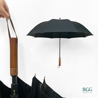 BGG 30’’ BIG Size ร่มกอล์ฟ อัตโนมัติเปิด กันuv100% เคลือบuvสีดำ 30นิ้ว UV Cut 100% Golf Umbrella  (WA105529)