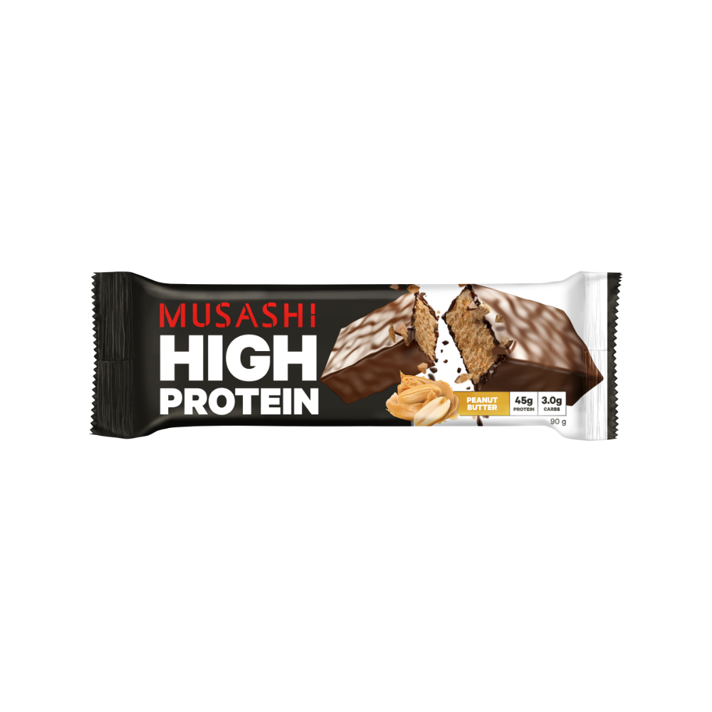 ภาพสินค้าMusashi High Protein Bar โปรตีนสูง 45 กรัม จากร้าน musashishop.th บน Shopee ภาพที่ 1