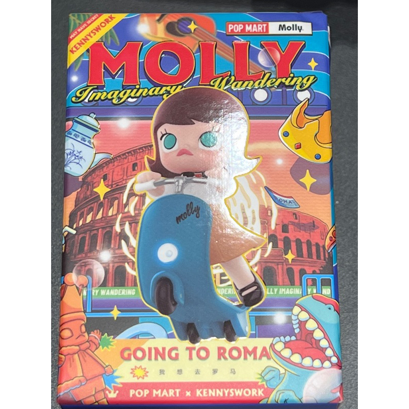 กล่องสุ่ม-molly-imaginary-wandering-going-to-roma-by-popmart