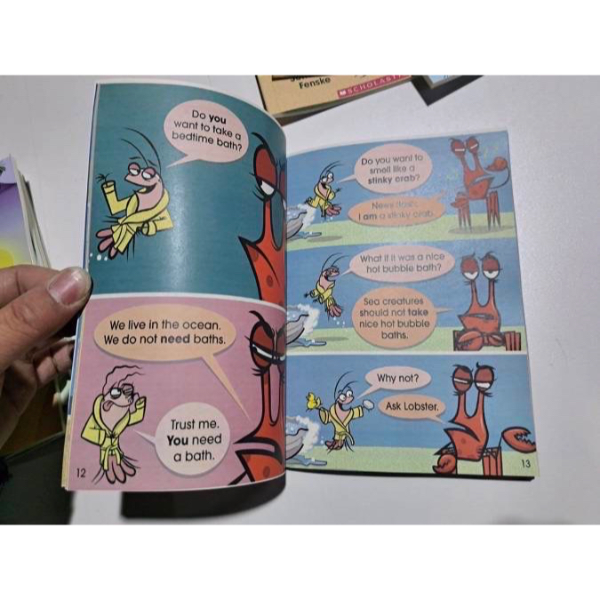 หนังสือชุด-a-crabby-book-หนังสือหัดอ่านภาษาอังกฤษ-scholastic-acorn-หัดอ่าน-ภาษาอังกฤษ-หนังสือเด็ก