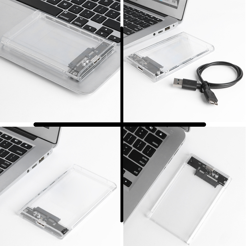 actual-กล่องใส่-hdd-แบบใส-harddisk-ssd-2-5-inch-usb3-0-แรง-hard-drive-enclosure-2139u3-ไม่รวม-hdd