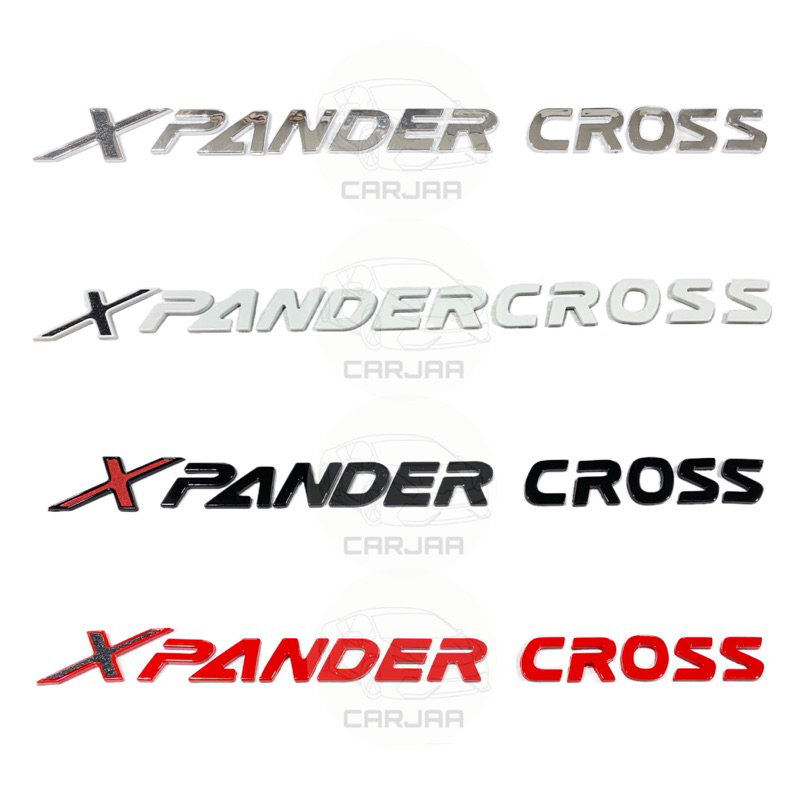 โลโก้ฝากระโปรงหน้ารถ-xpander-cross-logo-3d-โลโก้ตัวนูนติดฝากระโปรงหน้ารถ