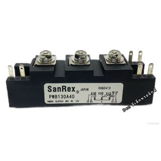 PWB130A40 SanRex โมดูล thyristor module 400V 130A (ของใหม่) สินค้าพร้อมส่ง