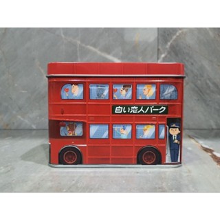 กล่องเอนกประสงค์ (เหล็ก) ลาย London Bus Shiroi Koibito