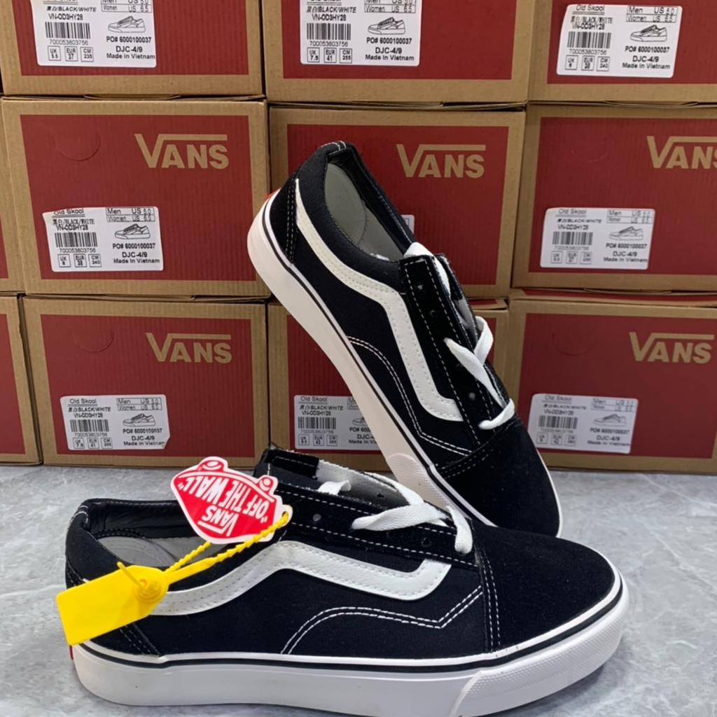 vans-old-skools-รองเท้าผ้าใบผูกเชือกพร้อมกล่อง