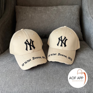 ถูกที่สุด ของแท้100% หมวก MLB New York Gothic Address Ball Cap