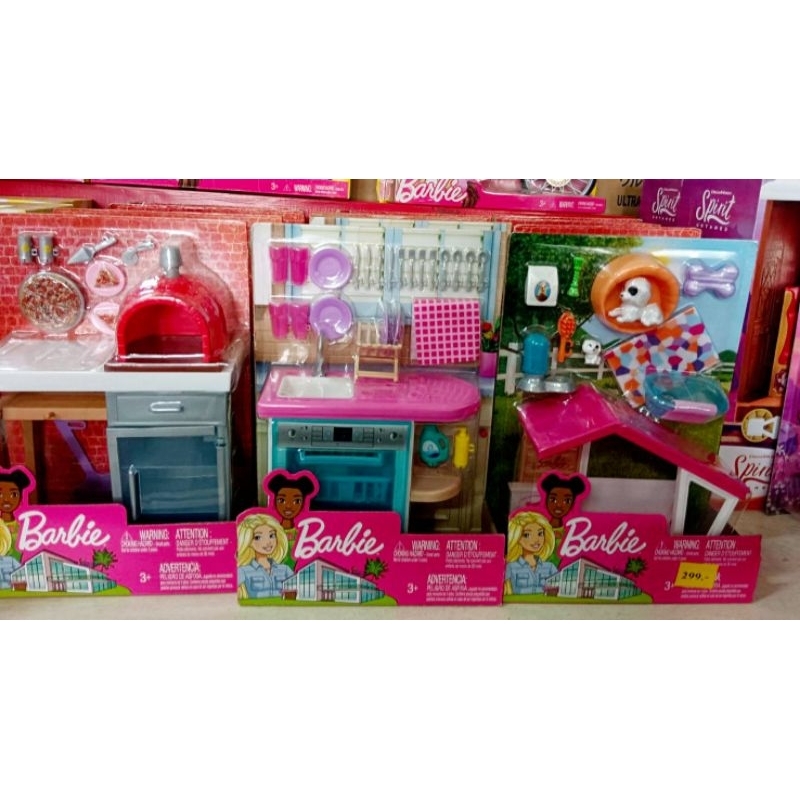 เฟอร์นิเจอ-บ้าน-ตุ๊กตาบา-ร์บี้-แท้-barbie-furniture