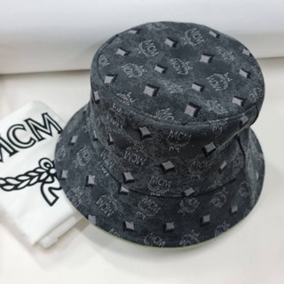 ★ New ของแท้ 100% หมวก Mcm Bucket Hat สีดำ สวยๆ