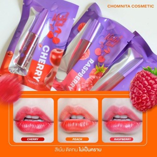 (พร้อมส่ง)ลิปทิ้นชมนิต้าLips Water Tint Chomnita ทาปาก ทาแก้มได้ 🔥สินค้าขายดี🔥