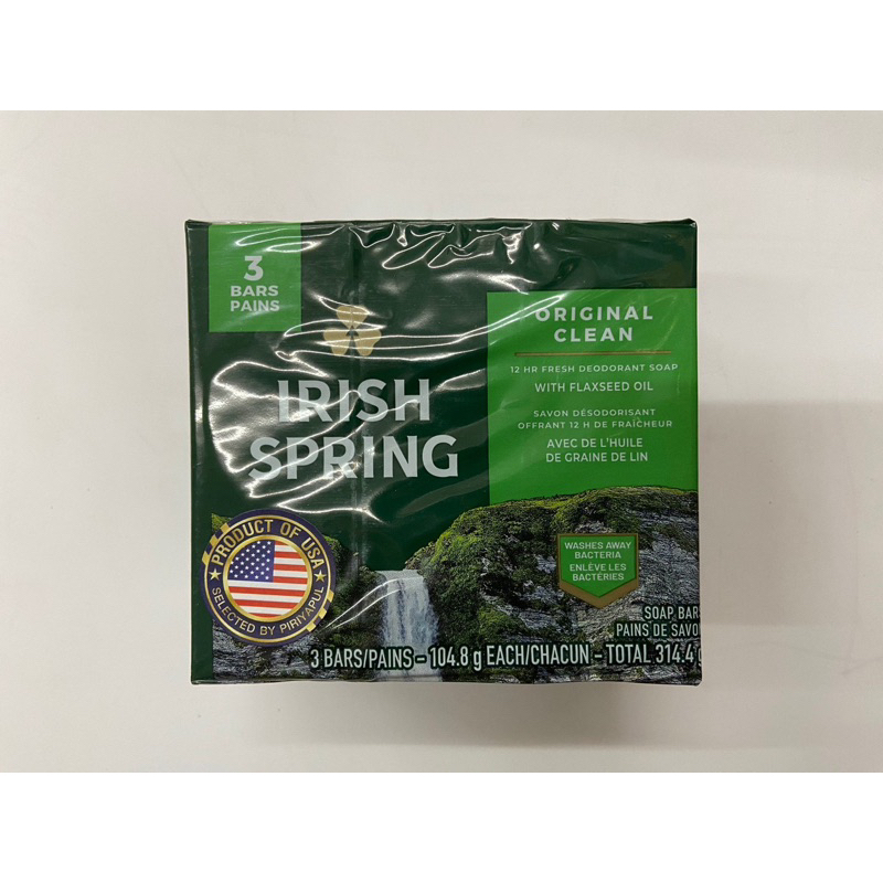 แพ็คเกจใหม่! สบู่อาบน้ำ Irish Spring Original มี 5 แบบ แพคละ 3 ก้อน ...