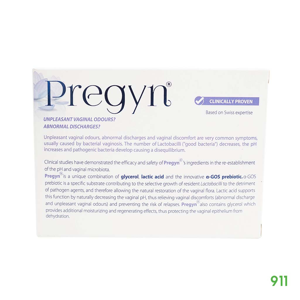 พรีจิน-เจลดูแล-ช่องคลอด-1-กล่องมี-8-หลอด-ช่วยรักษาสมดุล-ช่องคลอด-pregyn-bacterial-vaginosis