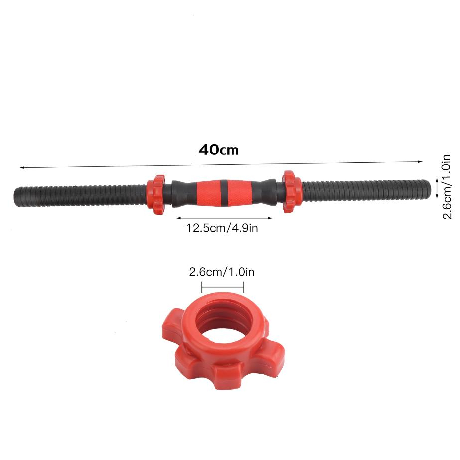 แกนดัมเบล-1-คู่-40cm-สำหรับ-gym-home-sport-dumbbell-bar