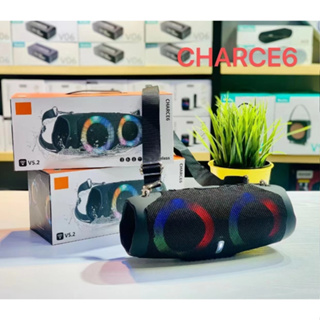 ลำโพงบลูทูธ Boombox มีสายสะพาย เสียงดี เบสหนัก ใช้ได้ทุกรุ่น บลูทูธ Portable Wireless Bluetooth Speaker รุ่น CHANGE6