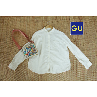 GU x cotton x XL เนื้อผ้าcotton นิ่มคล้ายMUJI  อก 44 ยาว 24 • Code : 515(4)