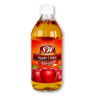 เอสแอนด์ดับบลิว แอปเปิ้ลไซเดอร์ เวนิก้า น้ำส้มสายชูหมักจากแอปเปิ้ล - S&amp;W Apple Cider Vinegar 473 ml.