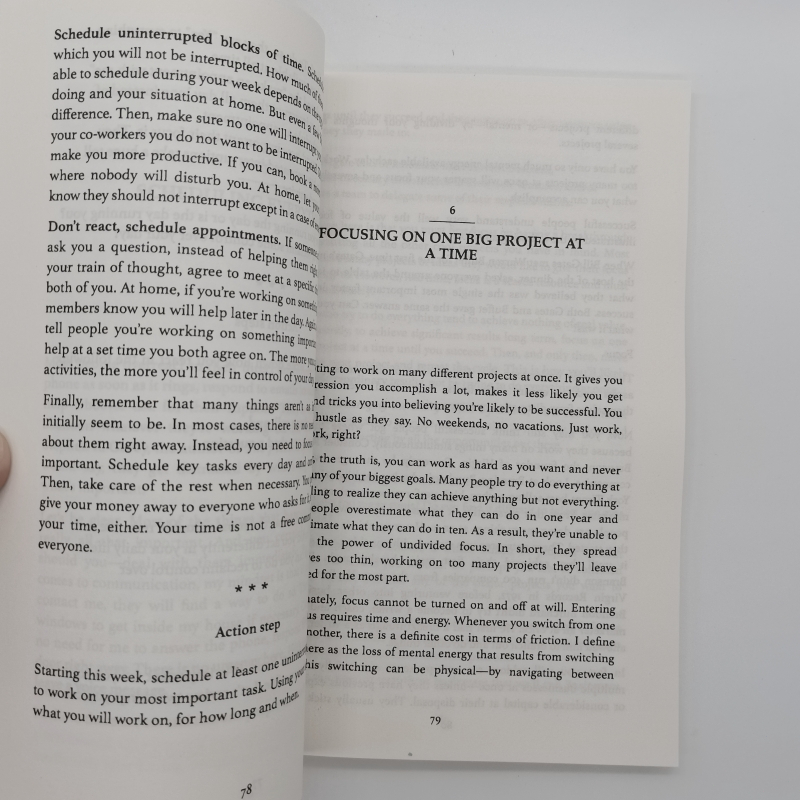 หนังสือภาษาอังกฤษ-master-your-focus-by-thibaut-meurisse-หนังสือพัฒนาตนเอง
