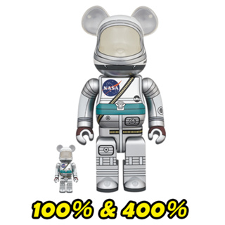 BE@RBRICK PROJECT MERCURY ASTRONAUT 100％ &amp; 400％ (TC)