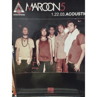 MAROON5 - 1.22.03 ACOUSTIC RGV (HAL)073999907483