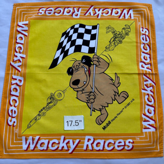 Wacky Races ผ้าเช็ดหน้าการ์ตูน