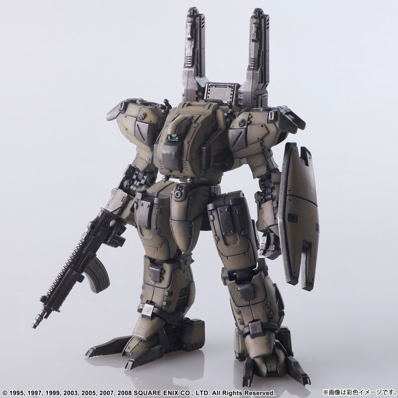 pre-order-จอง-front-mission-structure-arts-1-72-scale-plastic-model-kit-series-vol-1-giza-light-gray-ver-4-unit-set
