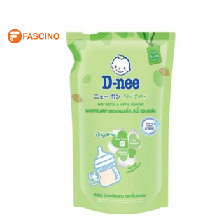 D-NEE New Born ผลิตภัณฑ์ล้างขวดนม สูตร ORGANIC ชนิดถุงเติม (600ml.)
