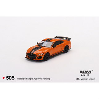 Mini GT No. 505-R Ford Mustang Shelby GT500 Twister Orange