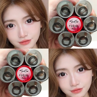 คอนแทคเลนส์ ธรรมชาติ รุ่น Mini Secret tear สีดำ/Black มีค่าสายตาปกติ (0.00)