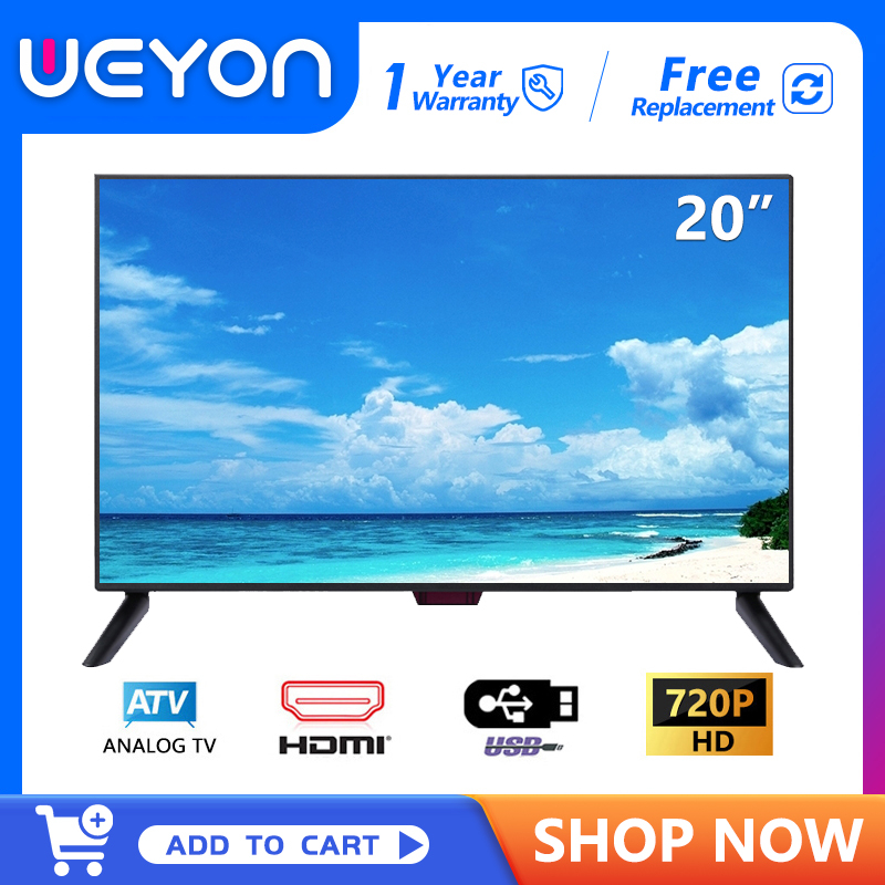 ภาพหน้าปกสินค้า(NEW SALES) WEYON ทีวี 20 นิ้ว โทรทัศน์จอแบน HD LED TV หลายพอร์ต