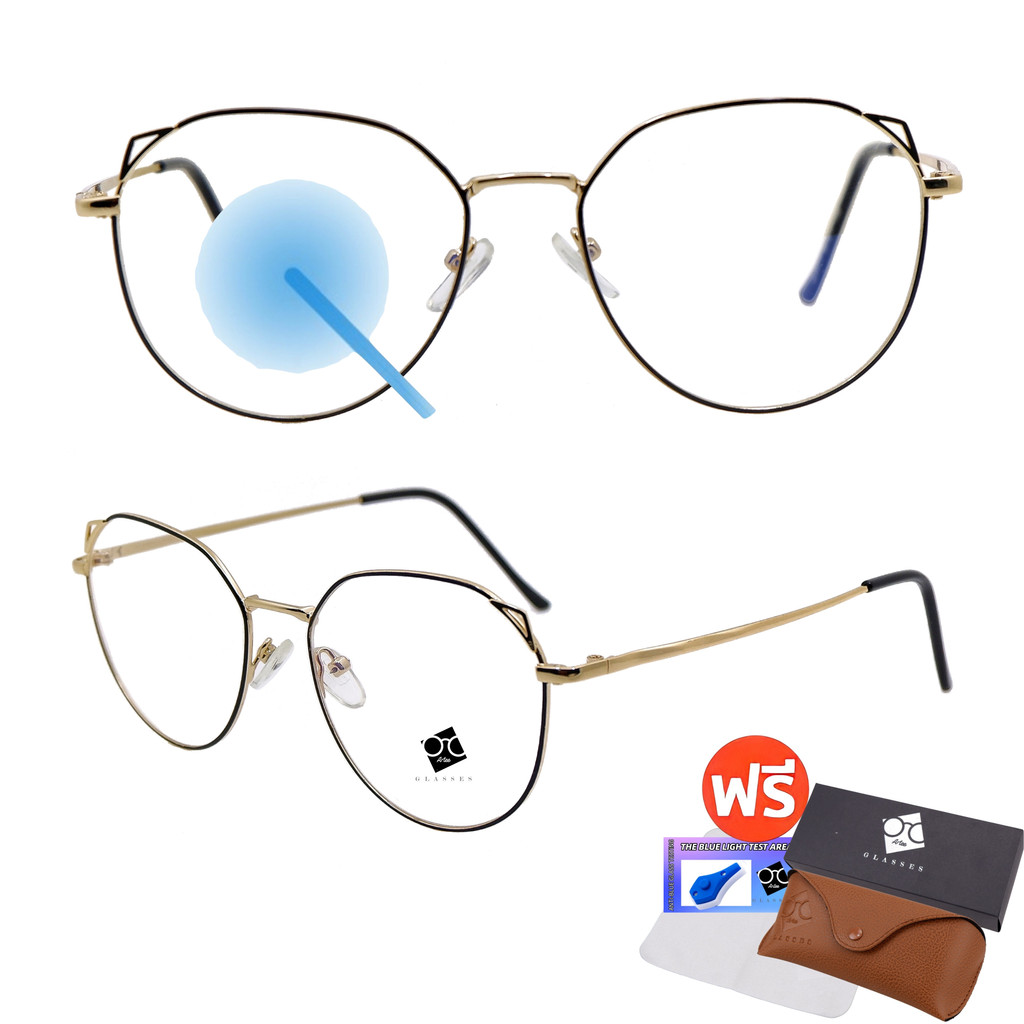 โค้ด15dd1015-แว่น-แว่นกรองแสง-แว่นตา-superblueblock-แว่นกรองแสงสีฟ้า-แว่นตาแฟชั่น-กรองแสงสีฟ้า-แว่นวินเทจ-bb3344
